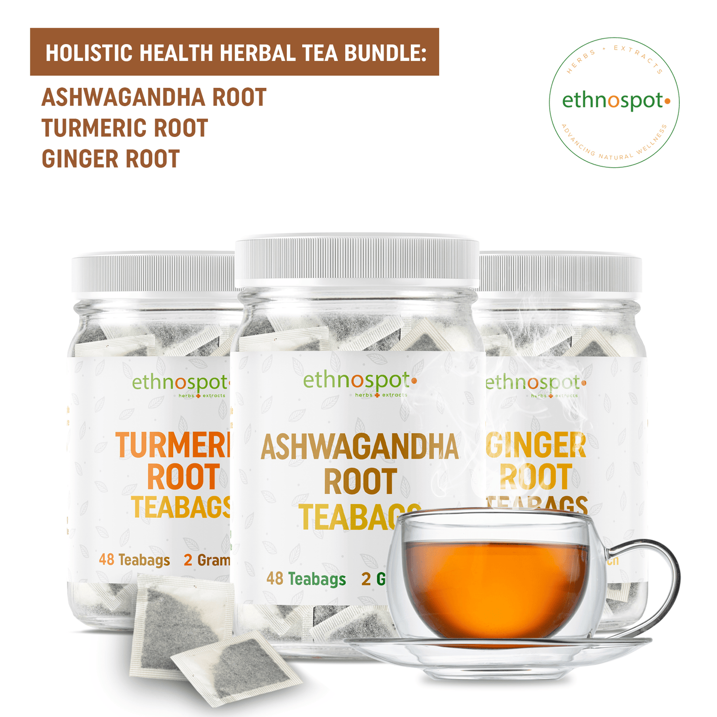 3-in-1 Holistic Health Herbal Tea Bundle