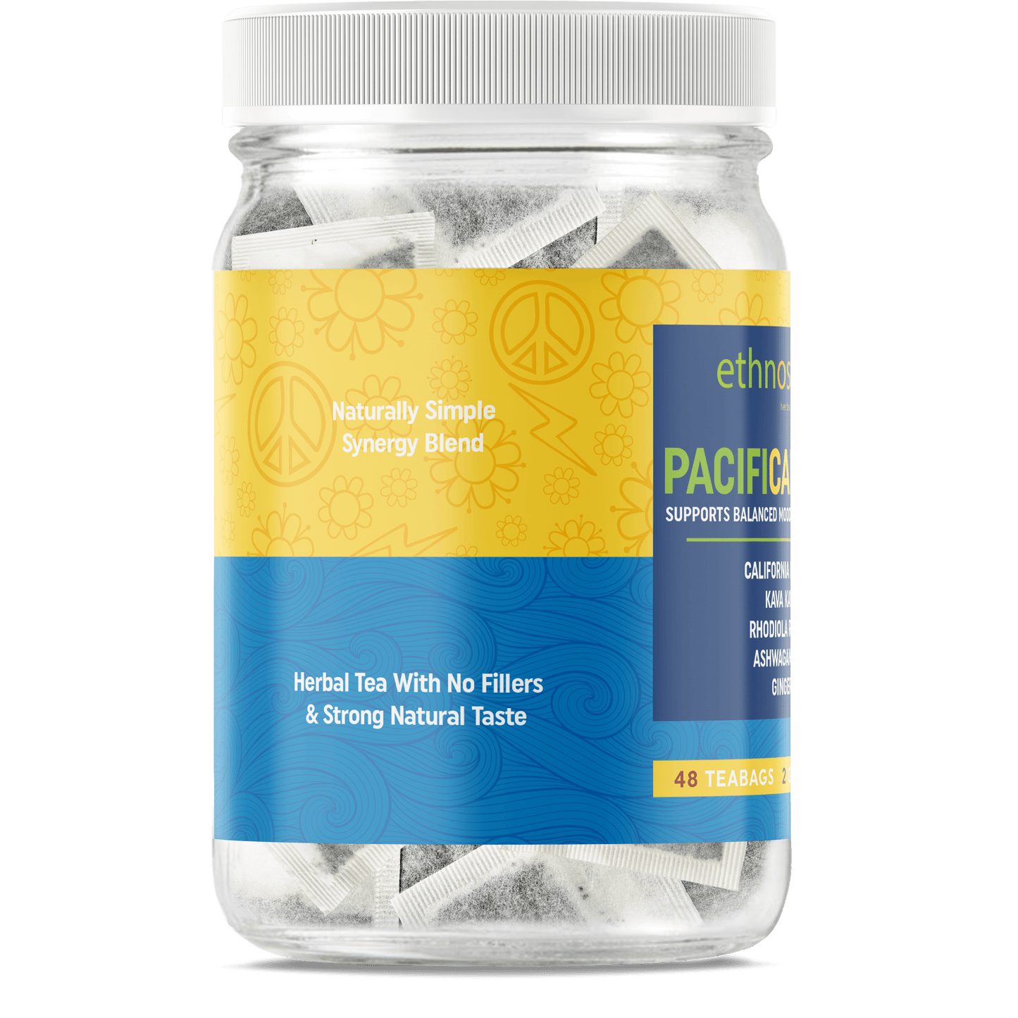 PacifiCalm Teabags - Anytime Relaxation Herbal Tea