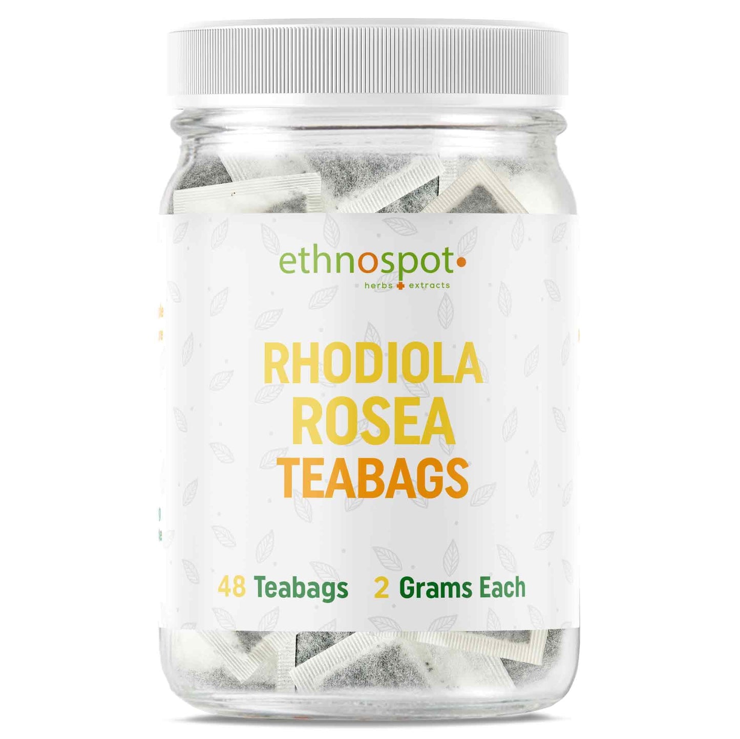 Rhodiola Rosea Teabags - Stress Reducing Adaptogenic Herbal Tea
