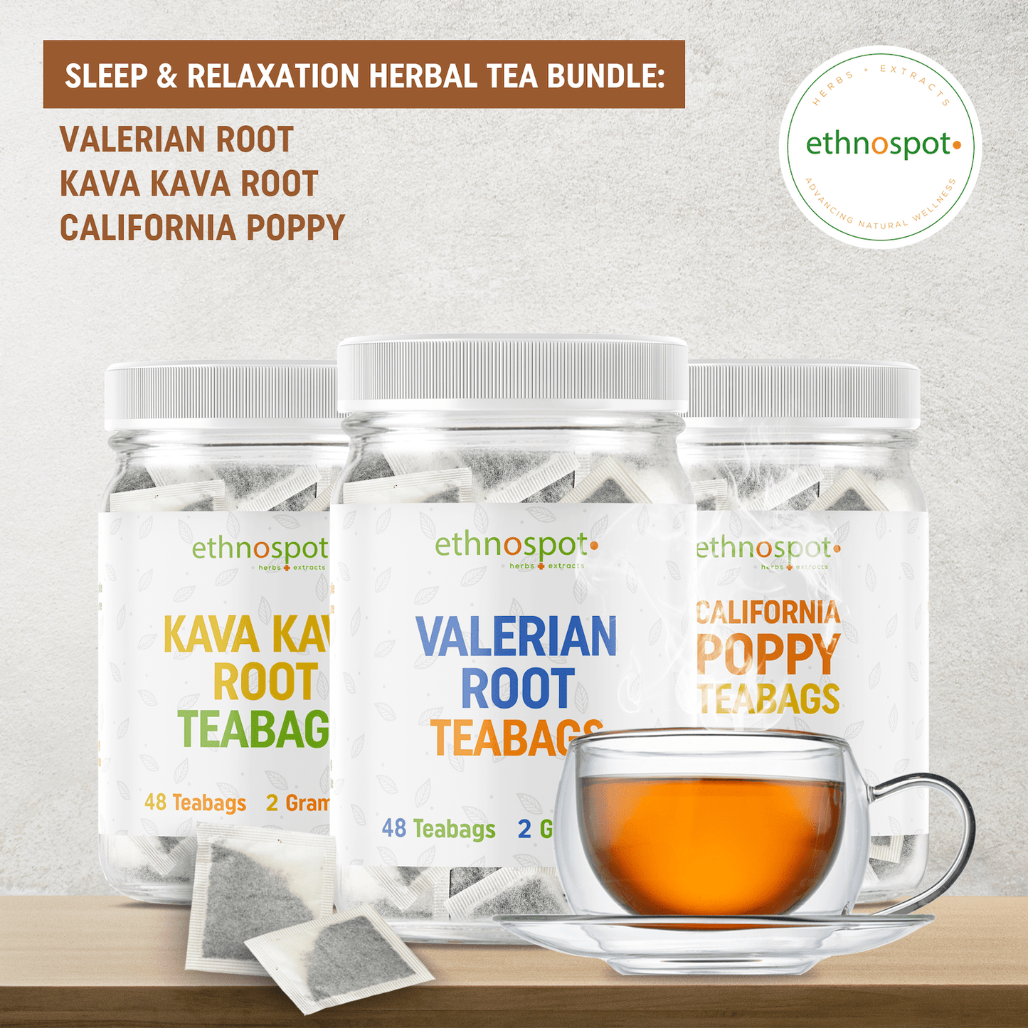 3-in-1 Sleep & Relaxation Herbal Tea Bundle