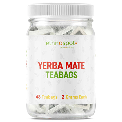 Yerba Mate Teabags - Mental Clarity & Energy Herbal Tea