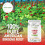 American Ginseng Root Teabags - Energy Boosting Herbal Tea