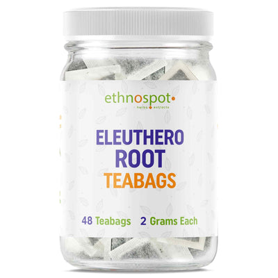 Eleuthero Root Teabags- Energy Enhancing Herbal Tea