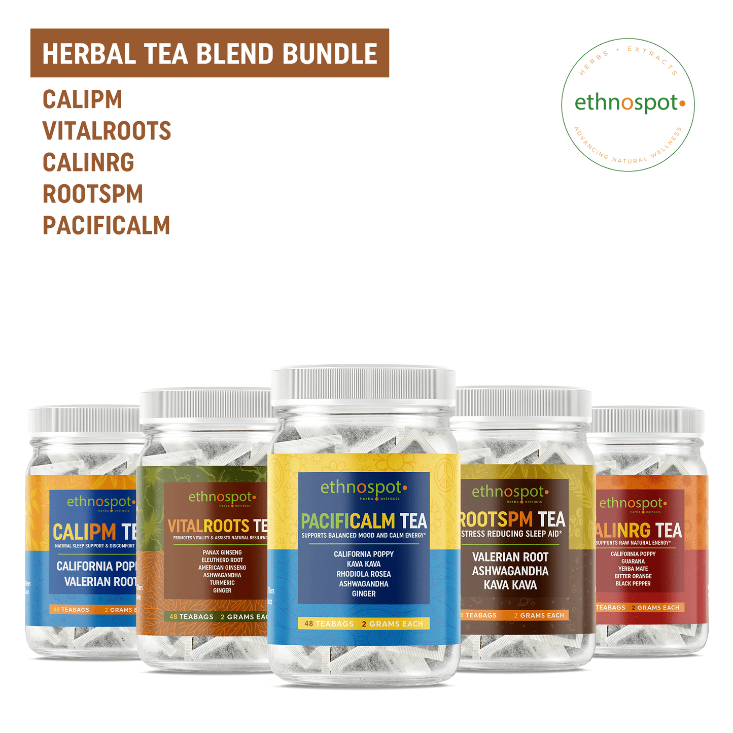 5-in-1 Herbal Tea Blend Bundle