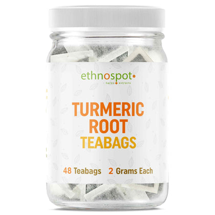 Turmeric Root Teabags - Anti-Inflammatory Herbal Tea
