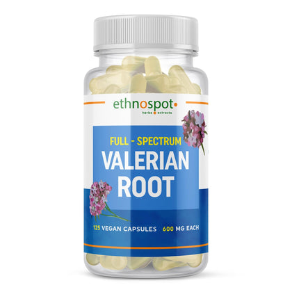 Valerian Root Capsules - Sleep Assisting Herbal Supplement